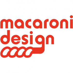 macaroni design logo