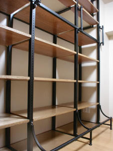 iron shelf